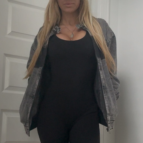 Denim bomber jacket - Picture 3 of 5